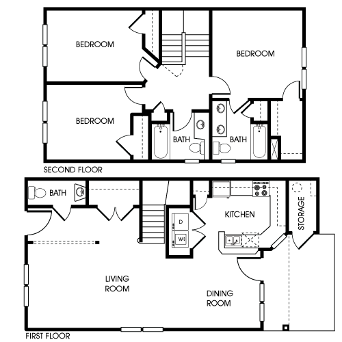 Suite A Floorplan